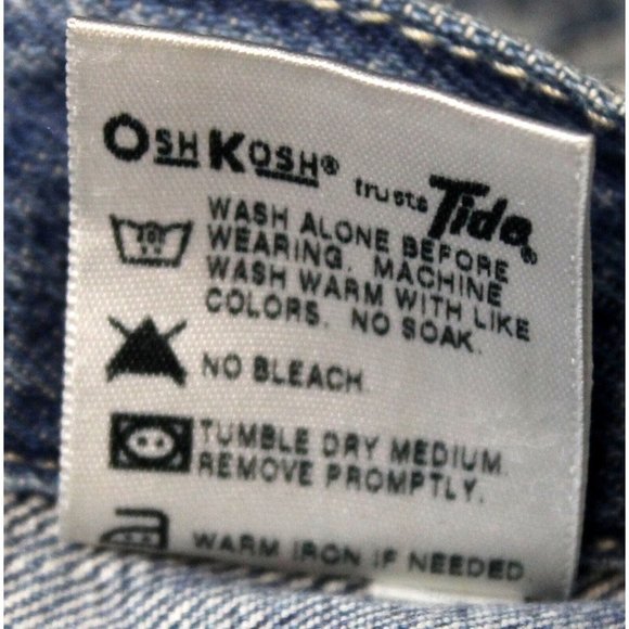 OshKosh B'Gosh Girls Sz 6 Denim Jean Jacket Customize Floral Patches HandPainted - Picture 12 of 12